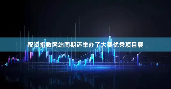 配资指数网站同期还举办了大赛优秀项目展